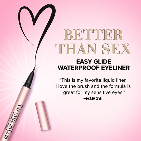 Better Than Sex Easy Glide Waterproof Liquid Eyeliner - Black - Picture 5 of 7